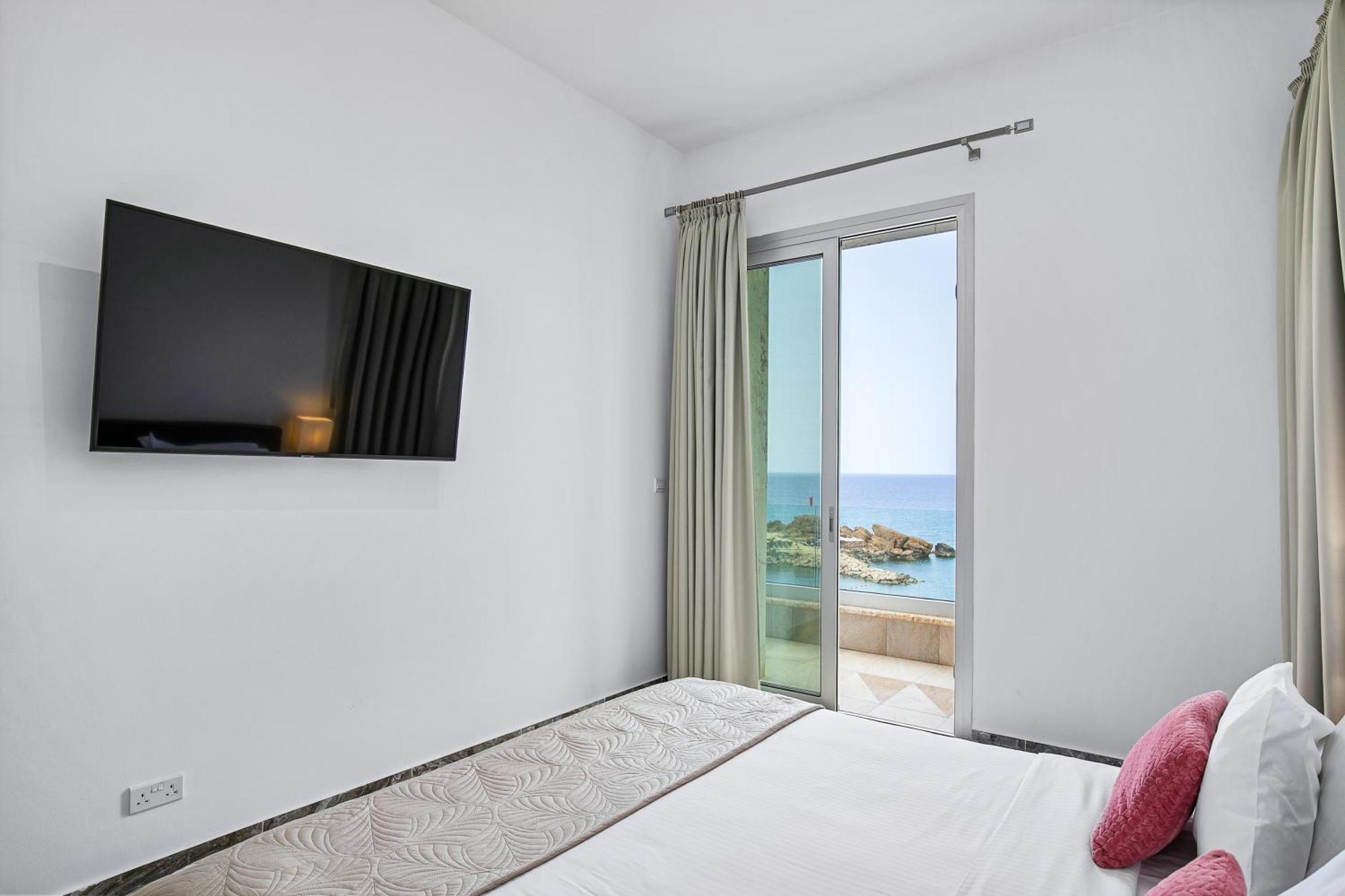 Olymp Luxury Villa D - Luxury Escape With Direct Beach Access And Unique Sunsets Paphos Eksteriør bilde